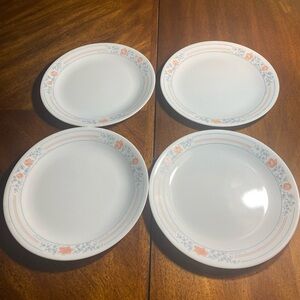 4 Corelle Apricot Grove 10.25”Dinner Plates